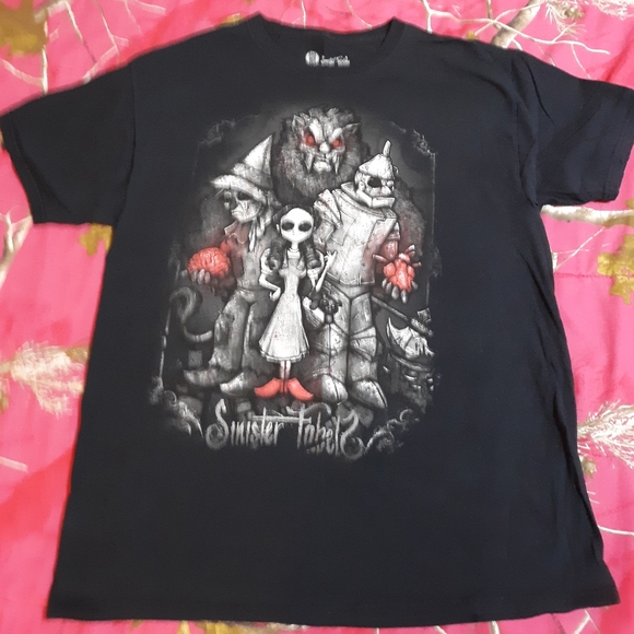 SINISTER FABELS WIZARD OF OZ T-SHIRT - Picture 1 of 5